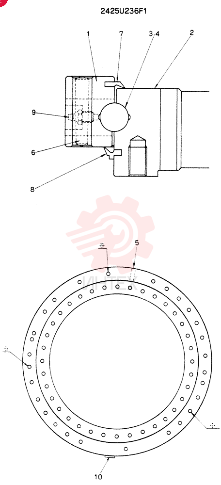 SLEWING RING 2425U236F1