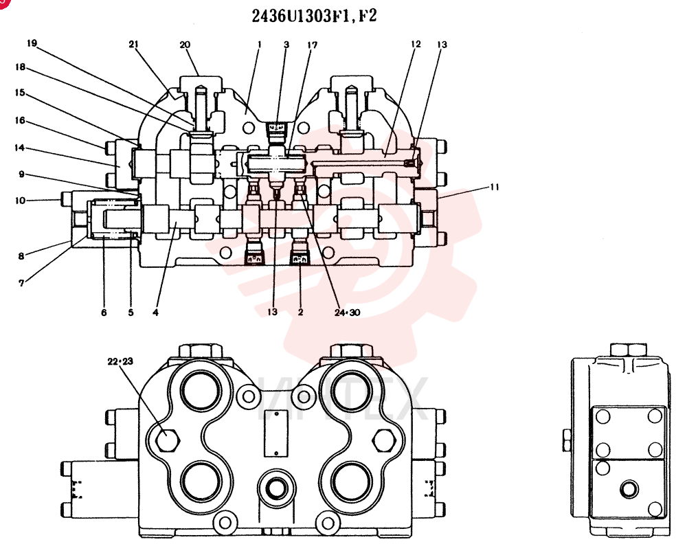 PILOT VALVE 2436U1303F1