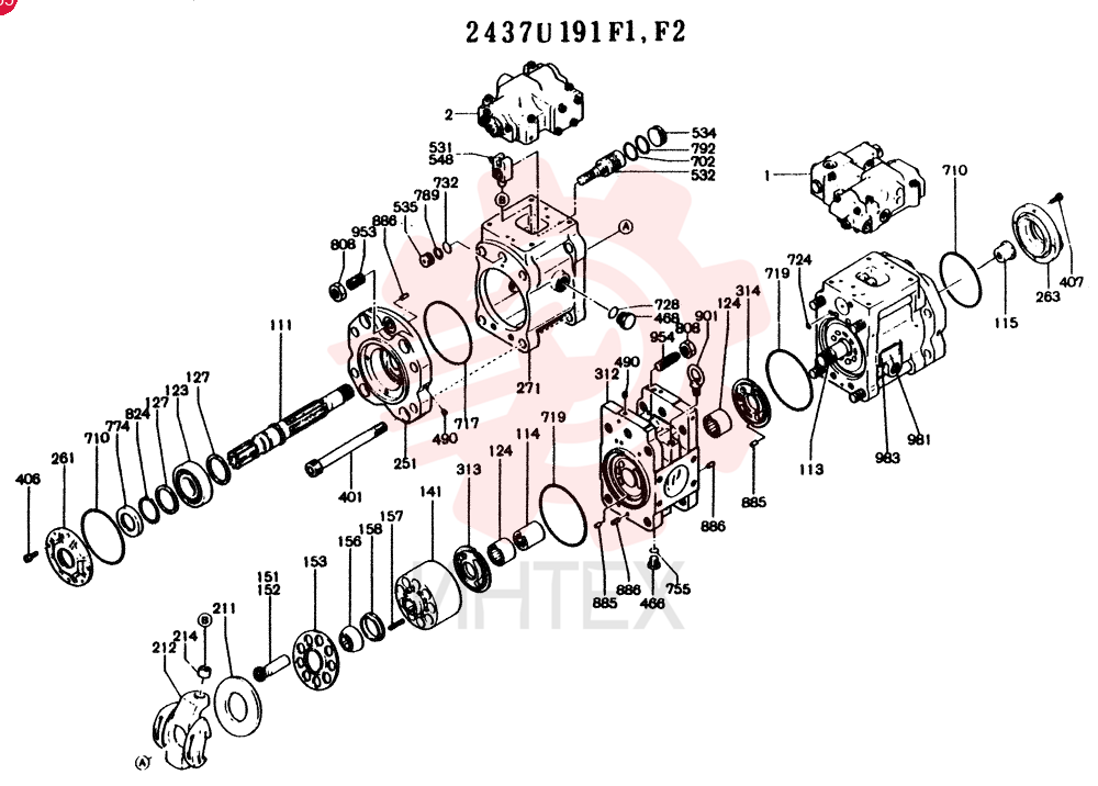 PUMP 2437U191F1