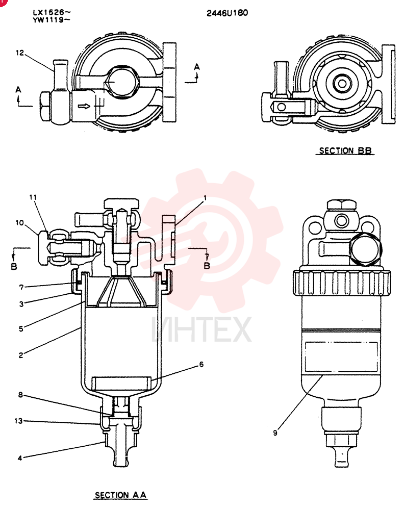 SEPARATOR 2446U180