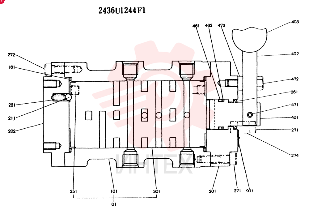 VALVE 2436U1244F1