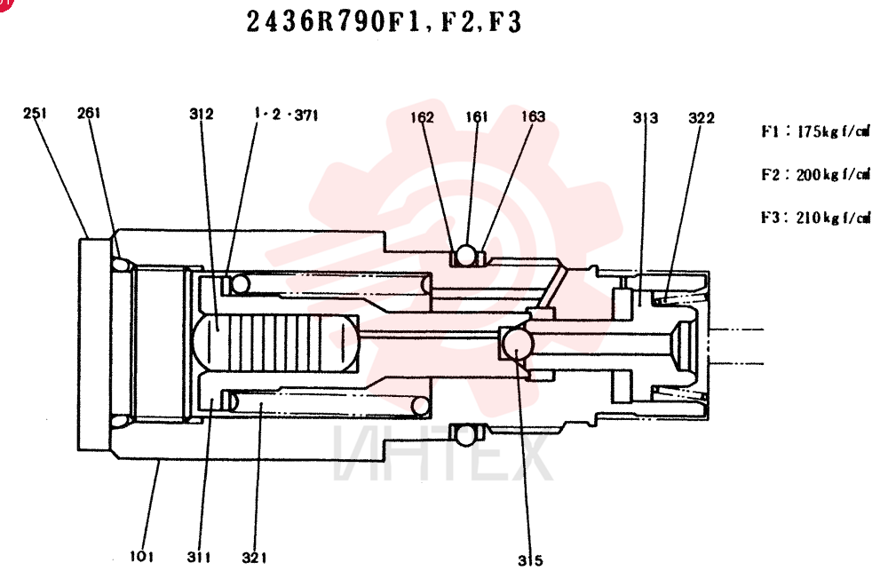 VALVE ASSY 2436R790F1