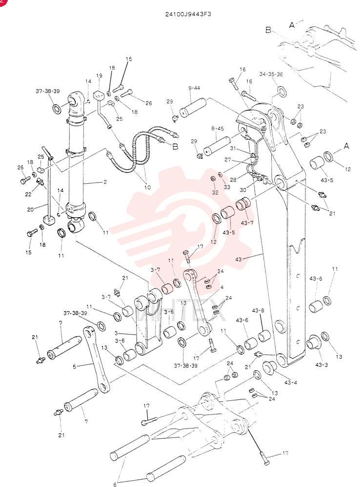 ARM ASSY, 1.9M