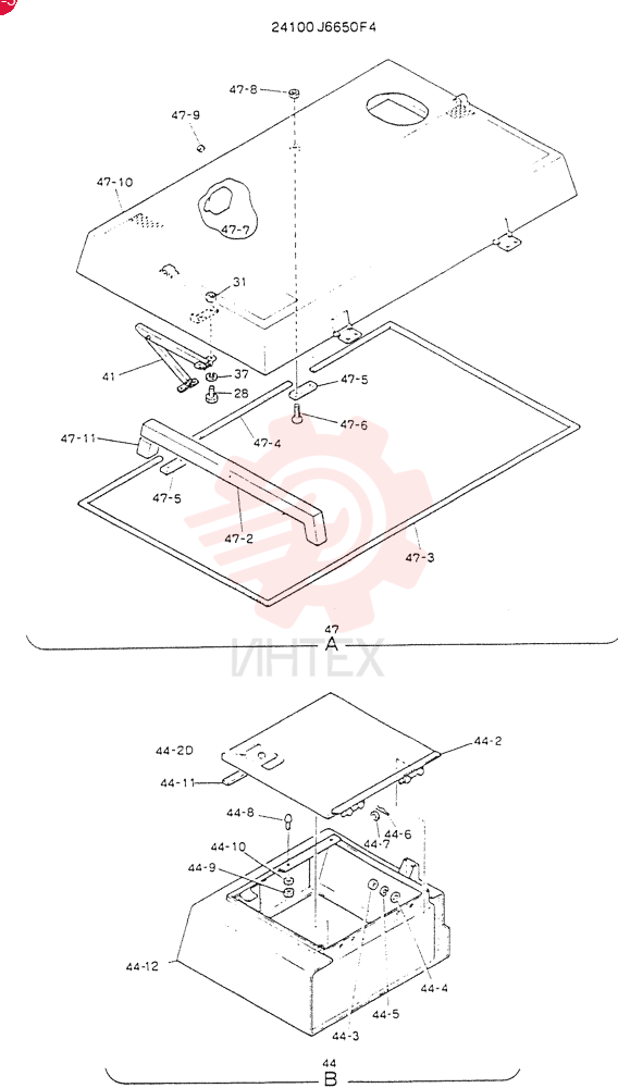 GUARD ASSY 24100J6650F4 (1)