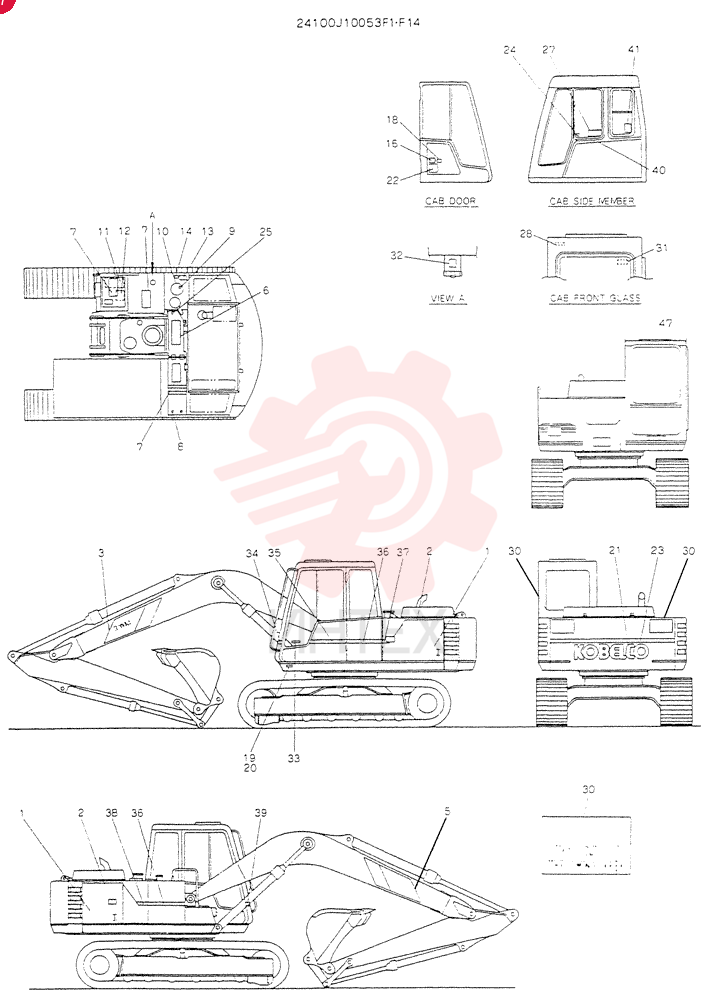 LABEL 24100J10053F1