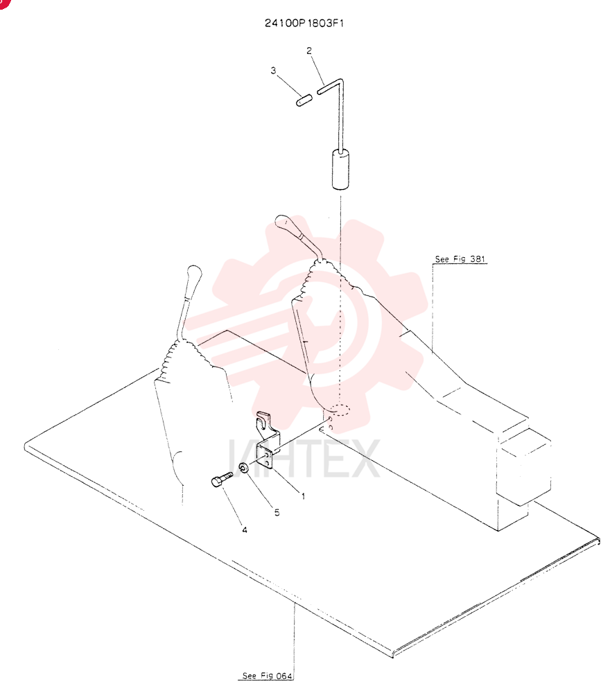 LOCK ASSY, SWING 24100P1803F1