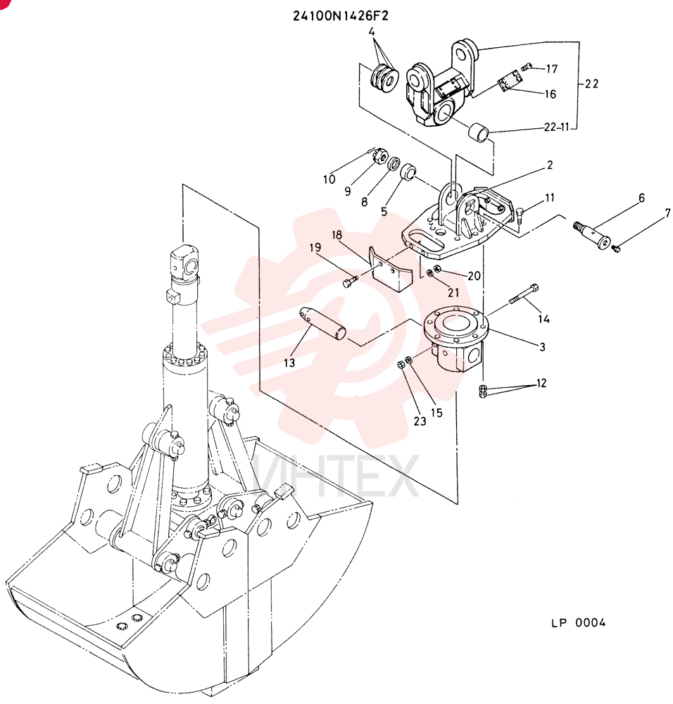 JOINT, UNIVERSAL, CONSISTS OF REF. 2 TO 23