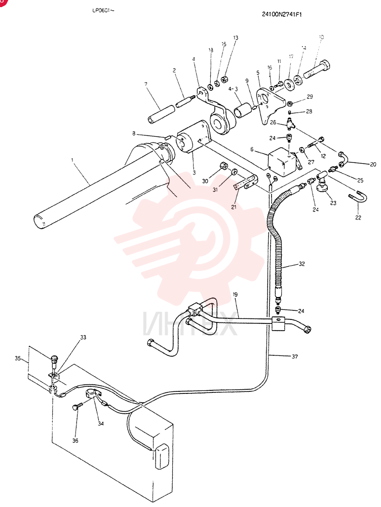 ALARM, OVER LOAD 24100N2741F1