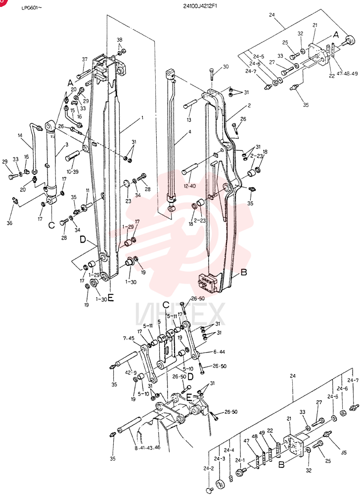 ARM ASSY 24100J4212F1 (2)
