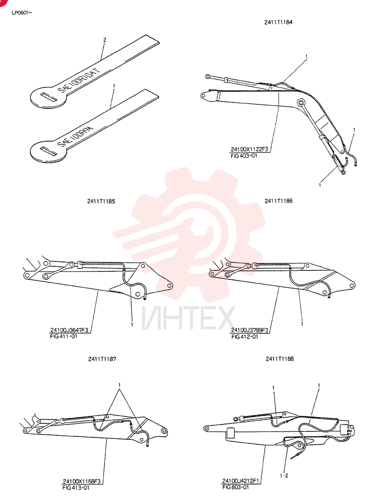 BAND HOSE 2411T1184