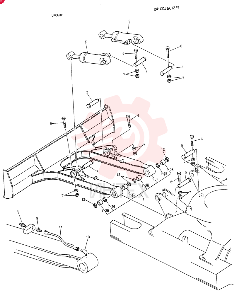 BLADE, ASSY 24100J5012F1 (1)