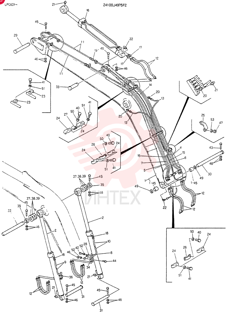 BOOM ASSY 24100J4975F2