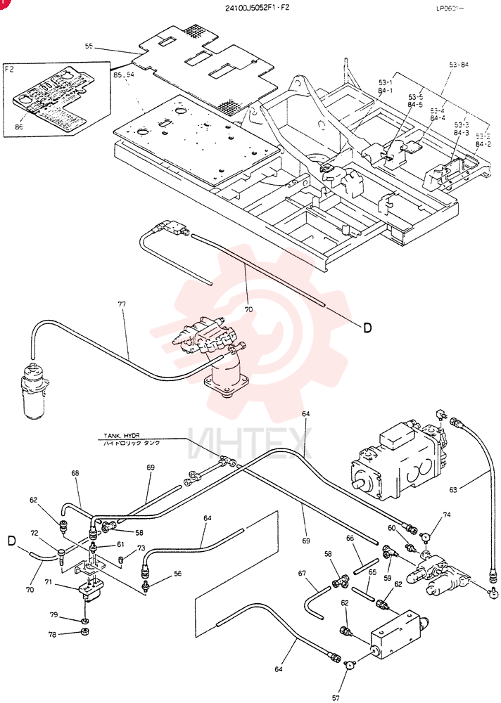 CONTROL ASSY    LPO 60 1- to LP106 8 24100J5052F1 (2)