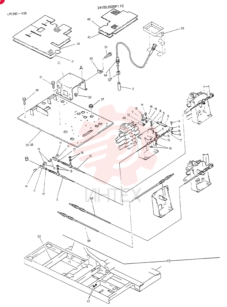 CONTROL  ASSY, Serial Range: LP0883-l068 24100J5029F1 (1)
