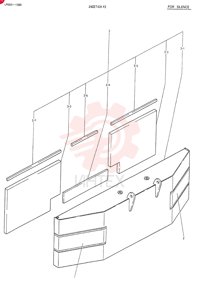 COUNTER - WEIGHT 2422T431F2