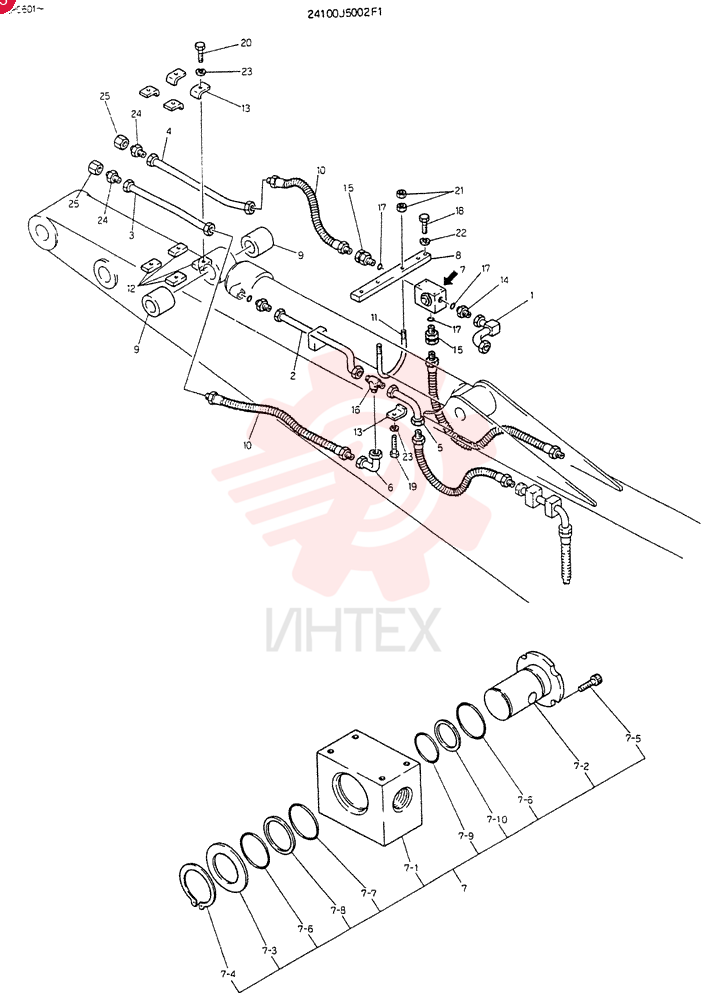 HYDR    LINES 24100J5002F1