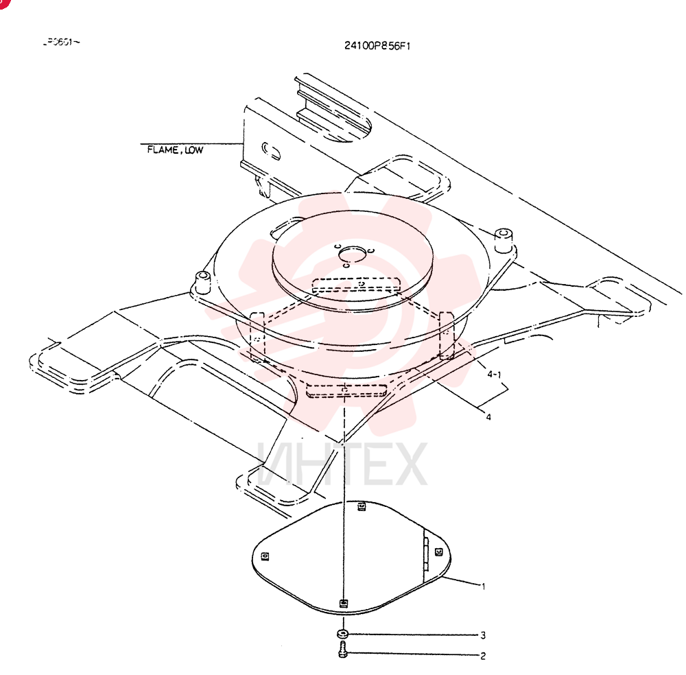 INSTAL, COVER 24100P856F1
