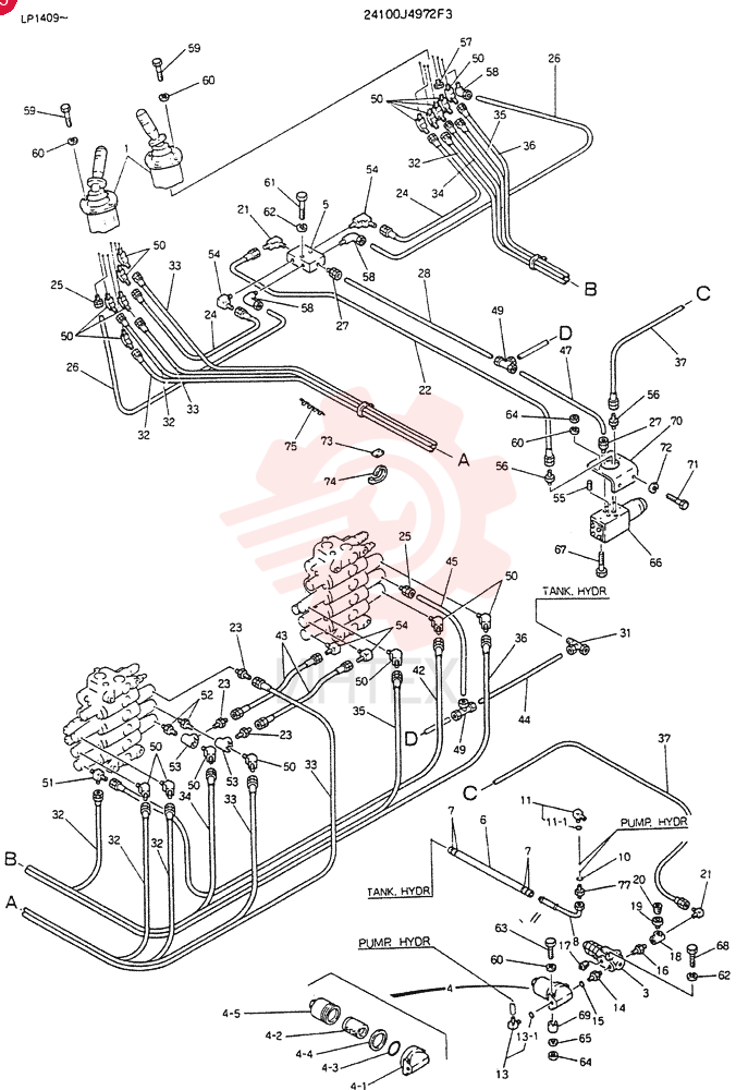 REMOTE-CONTROL ASSY 24100J4972F3