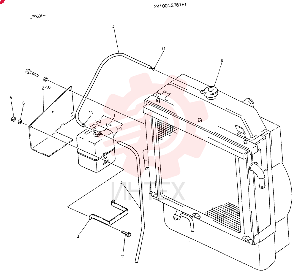 Tank Assembly 24100N2761F1