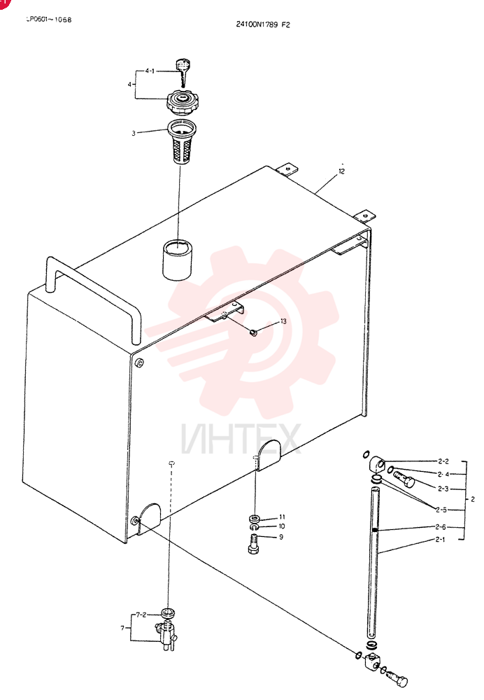 TANK ASSY/ FUEL 24100N1789F2
