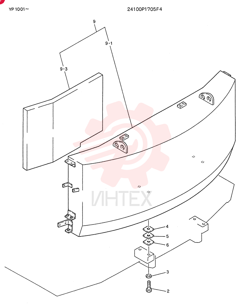 COUNTER-WEIGHT ASSY 24100P1705F4