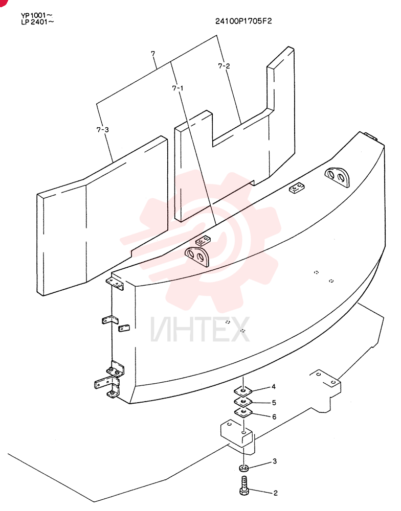 COUNTER-WEIGHT ASSY 24100P1705F2