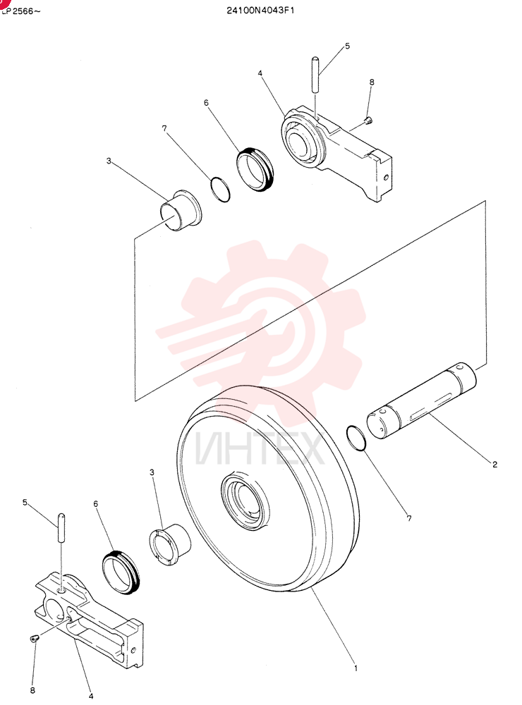 IDLER 24100N4043F1