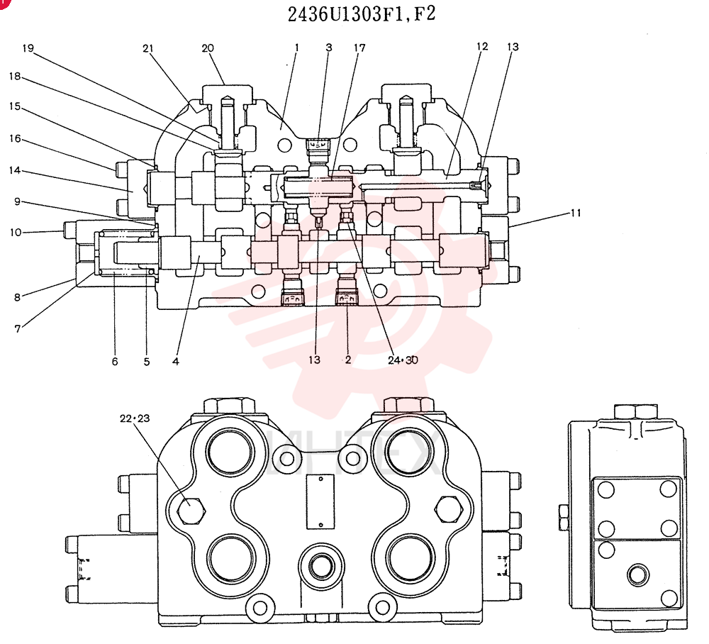 PILOT VALVE 2436U1303F1