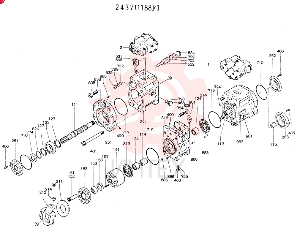 PUMP 2437U188F1