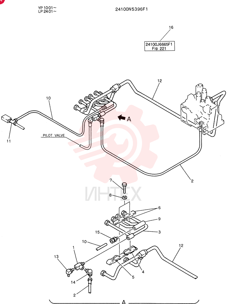 REWORK, HYDR LINES 24100N5396F1