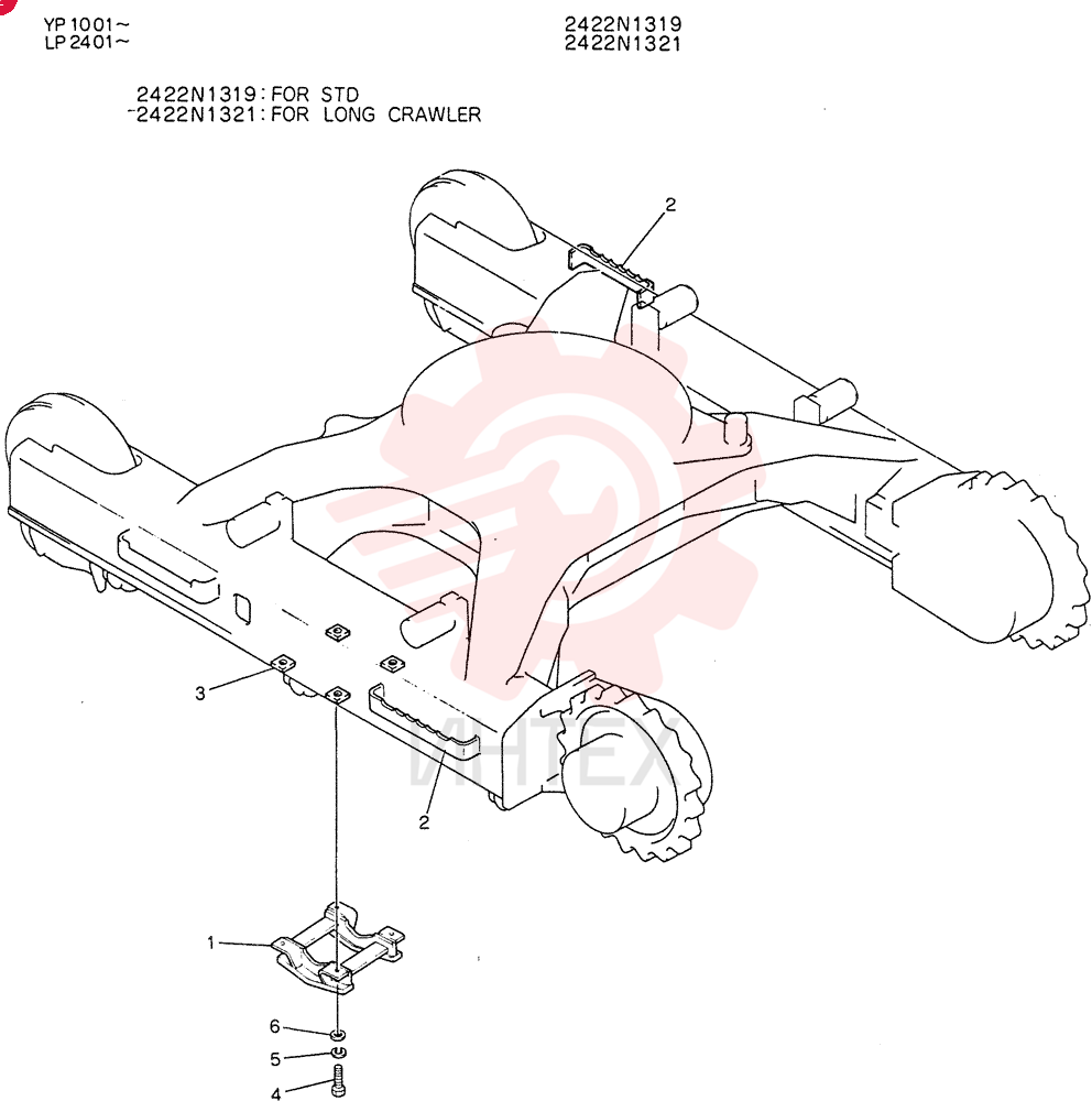REWORK,LOW FRAME,(STD) 2422N1319
