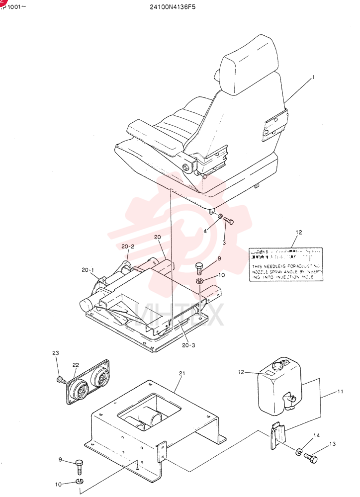 SEAT 24100N4136F5