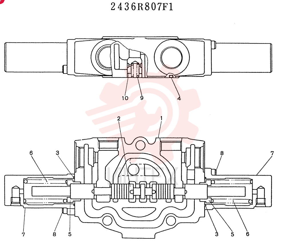 SPOOL 2436R807F1