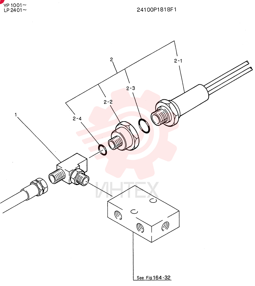 SWITCH ASSY,PRESSURE 24100P1818F1