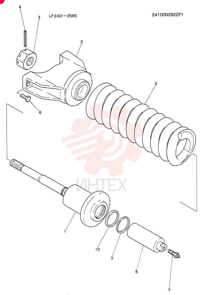 TRACK ASSY 24100N2922F1