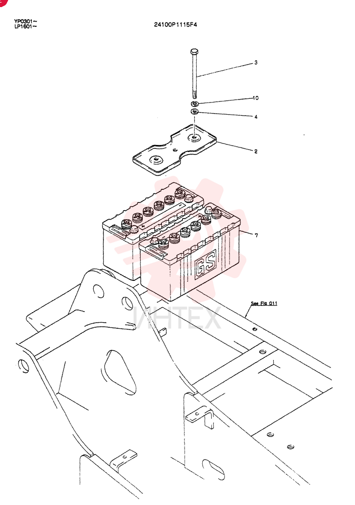 BATTERY ASSY 24100P1115F4
