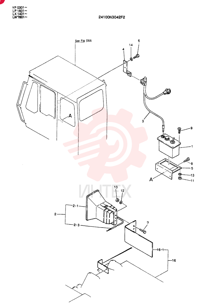 CALL ASSY,ONE-WAY 24100N3042F2
