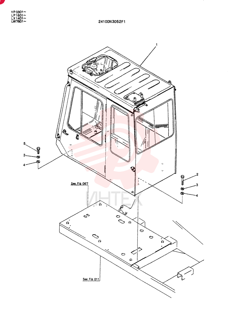 INSTAL,CAB 24100N3052F1