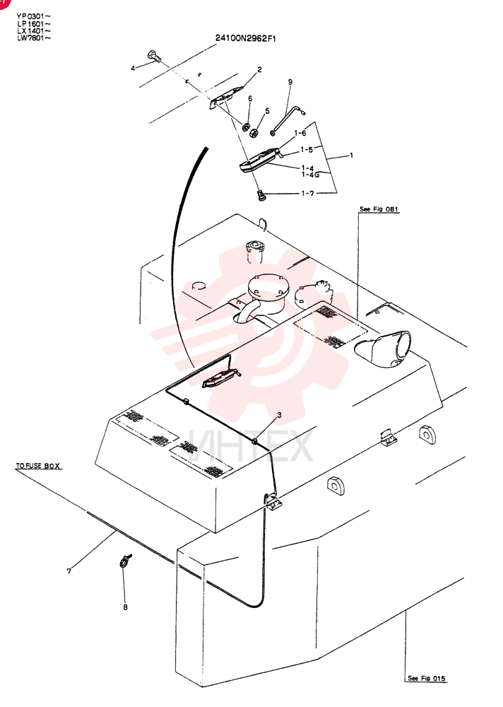 LIGHT ASSY(FOR NORTH EUROPE) 24100N2962F1