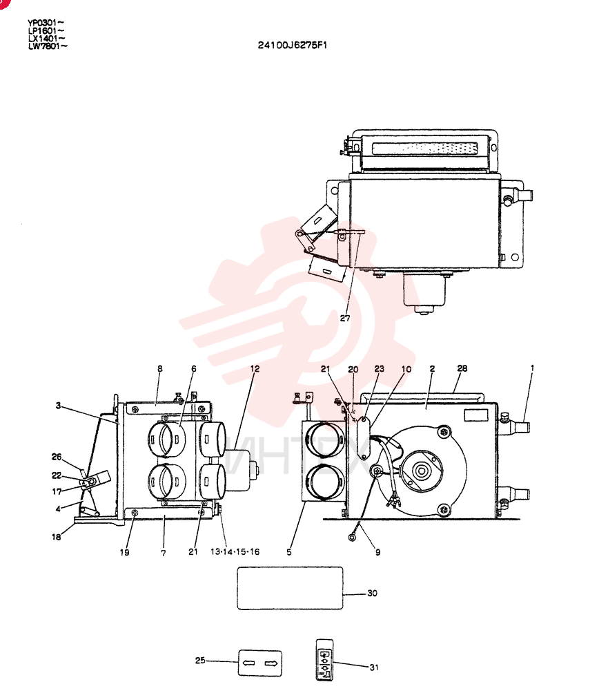 HEATER 24100J6257F1