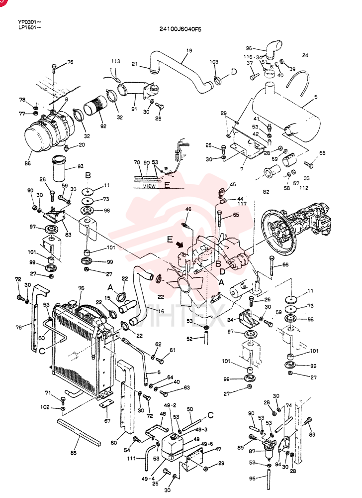 POWER-PLANT ASSY 24100J6040F5