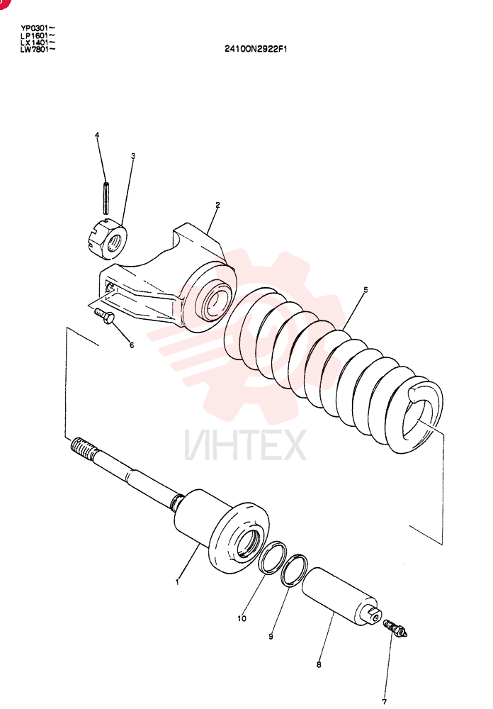 TRACK ASSY 24100N2922F1
