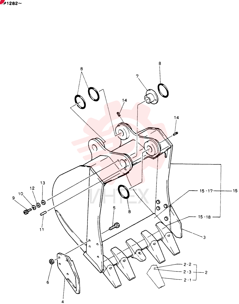 BUCKET ASSY, 0.5.13