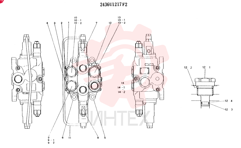 CONTROL VALVE 2436U1217F2
