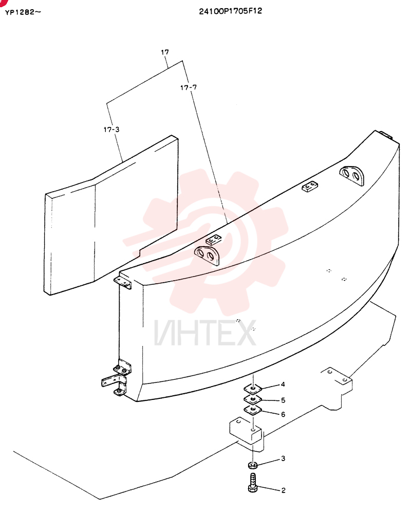 COUNTER-WEIGHT ASSY 24100P1705F12