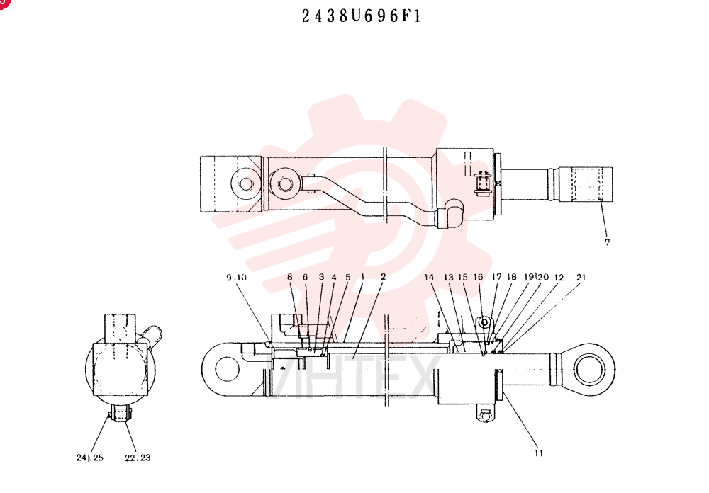 CYLINDER ASSY 2438U696F1