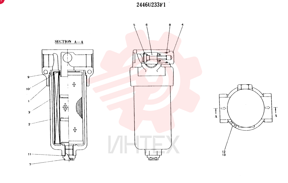 FILTER ASSY 2446U233F1