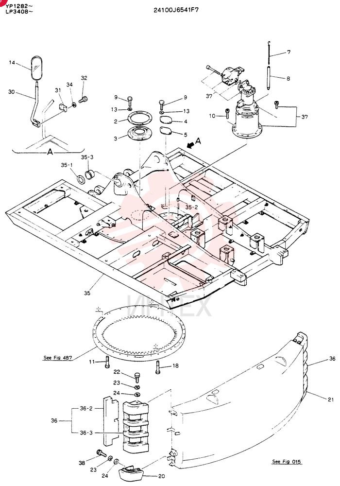 FRAME ASSY,UPP 24100J6541F7