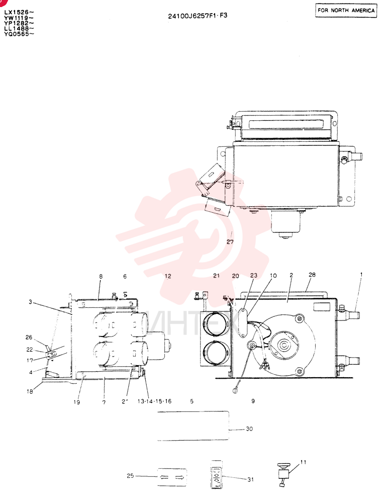 HEATER 24100J6257F1