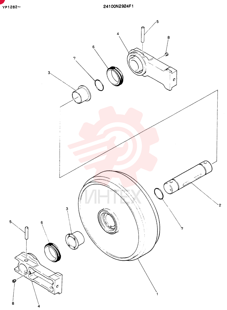 IDLER WHEEL 24100N2924F1